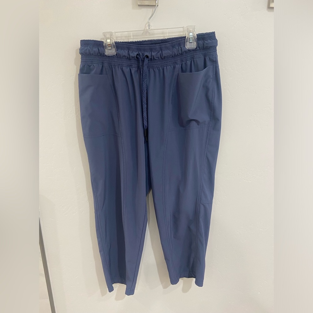 Prana Pants Womens Size M Leonora Capri Blue